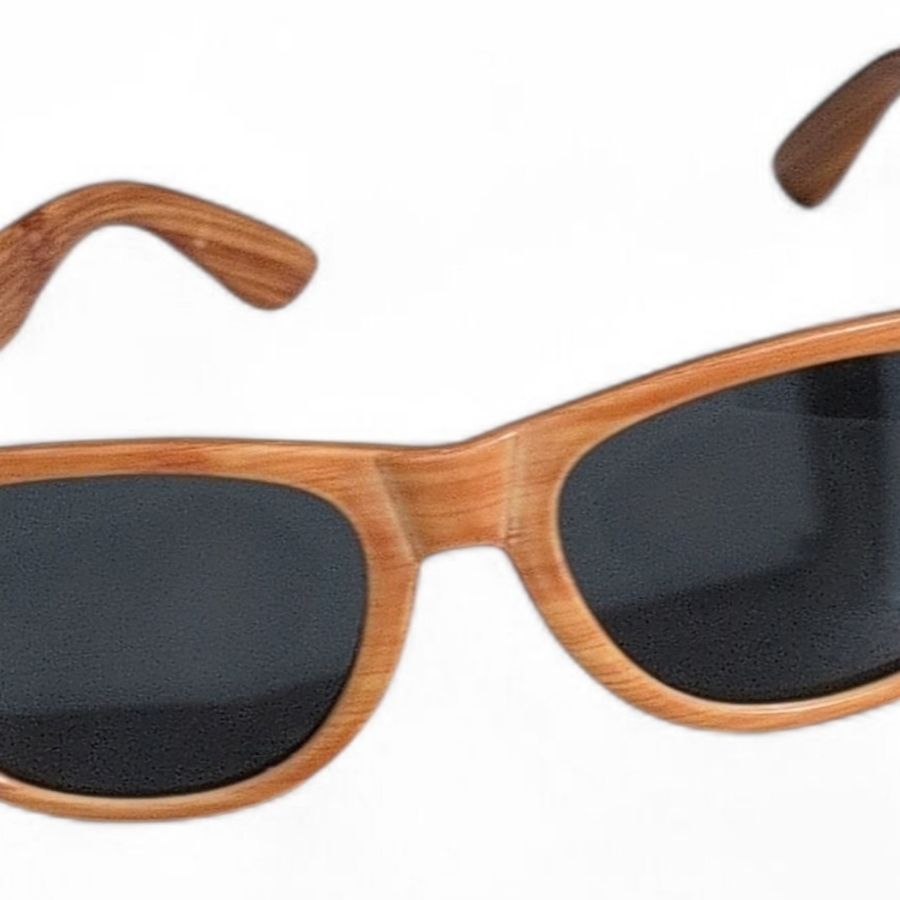 US Air Force Sunglasses Brown Woodgrain Used